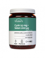 Cynk (Zinc) 15mg + Selen 200mcg 120cap