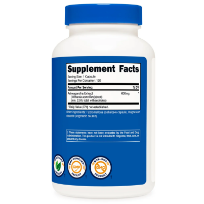 Ashwagandha 600mg 120cap