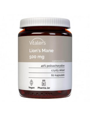 Lion's Mane (Ежовик Гребенчатый) 500mg 60cap