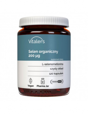 Selen organiczny 200mcg 120cap