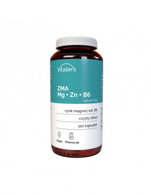 ZMA Mg 240 mg + Zn 15 mg + B6 10 mg 120cap