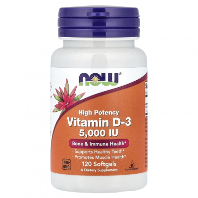 Vitamin D-3 5000IU 120cap