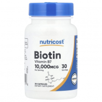 Biotin 10000mcg 30cap